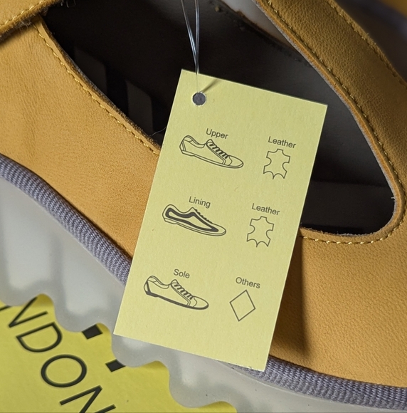 Fly London Yellow Women's Shoes - Picture 7 of 7